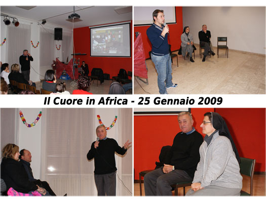 Il Cuore in Africa e la comunità di Montecchia incontra suor Maria Pia Pegoraro e padre Dario Maso