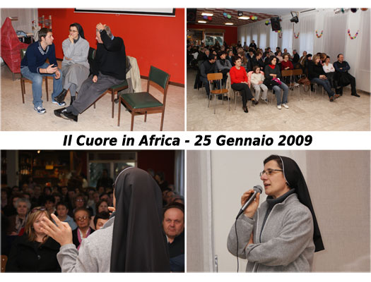 Il Cuore in Africa e la comunità di Montecchia incontra suor Maria Pia Pegoraro e padre Dario Maso